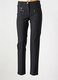 Pantalon slim stretch taille haute noir BETTY BARCLAY femme
