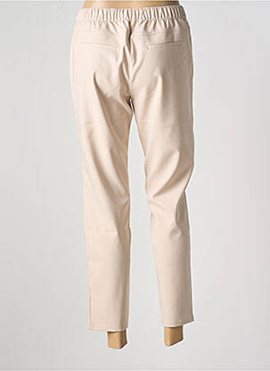 Pantalon 7/8 taille élastique taille normale beige BETTY BARCLAY femme