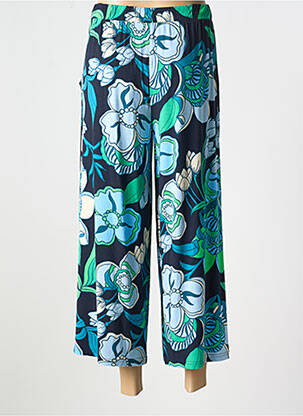 Pantacourt stretch taille normale bleu BETTY BARCLAY femme
