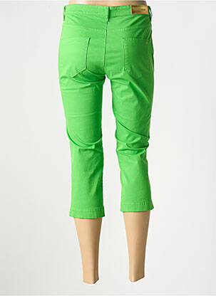 Pantacourt stretch taille basse vert COUTURIST femme