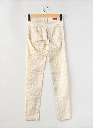 Jeans skinny taille normale taille normale beige MAYJUNE femme