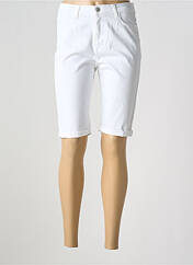 Bermuda blanc KANOPE pour femme seconde vue