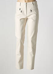 Pantalon slim beige BETTY BARCLAY pour femme seconde vue