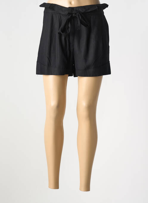 Short taille à pinces taille normale noir TEOH & LEA femme