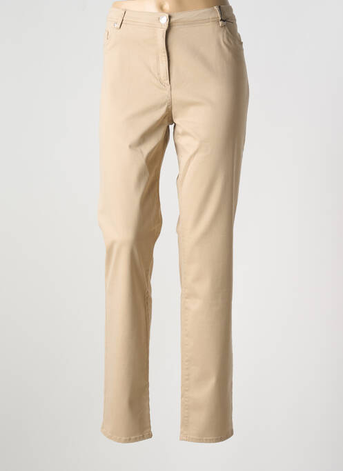 Jeans coupe slim beige BETTY BARCLAY pour femme