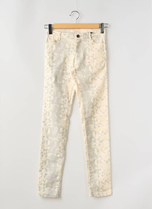 Jeans skinny beige MAYJUNE pour femme