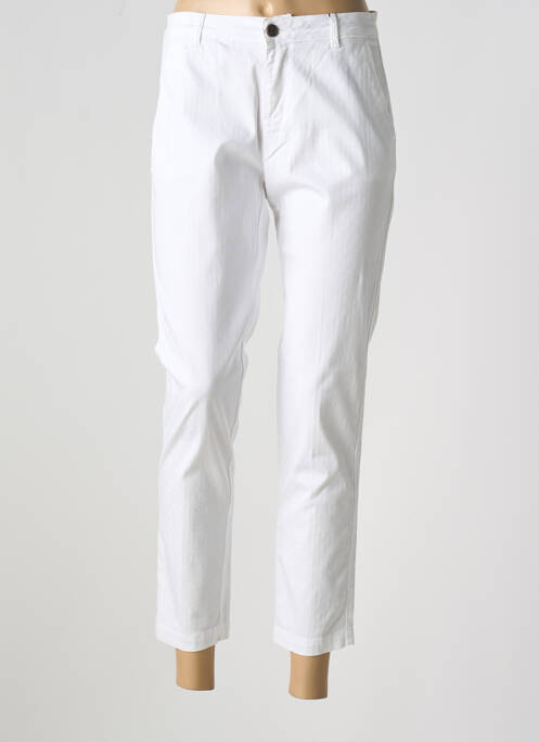 Pantalon 7/8 blanc MAYJUNE femme