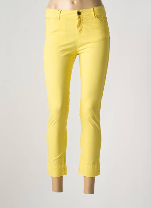 Pantalon 7/8 jaune MAYJUNE pour femme