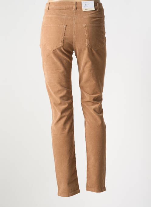 Pantalon slim marron BETTY BARCLAY pour femme