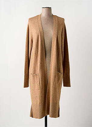 Gilet manches longues stretch marron BETTY BARCLAY femme