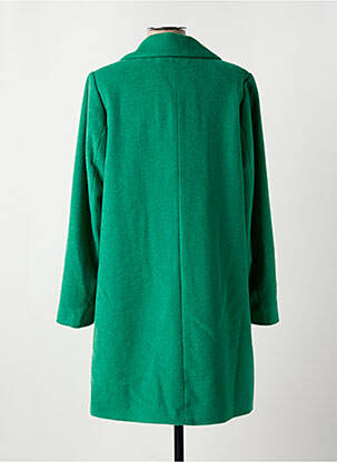 Manteau long coupe cintrée sans capuche vert BETTY BARCLAY femme