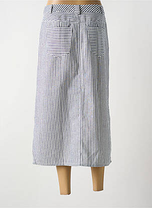 Jupe longue tissage crêpe gris LOLA ESPELETA femme