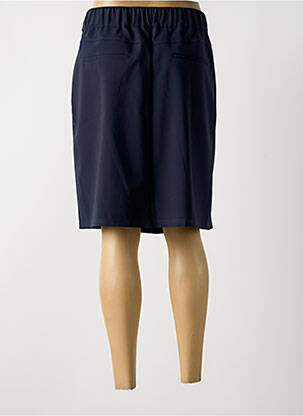 Jupe mi-longue coupe droite bleu BETTY BARCLAY femme