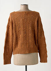 Gilet manches longues marron LOLA ESPELETA pour femme seconde vue