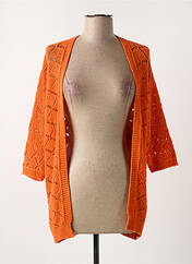 Gilet manches longues orange LOLA ESPELETA pour femme seconde vue