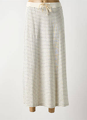 Jupe longue beige YERSE pour femme