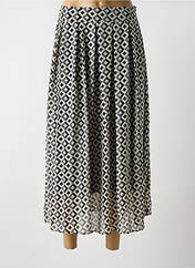 Jupe longue noir LEO & UGO pour femme seconde vue