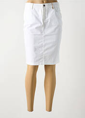 Jupe mi-longue blanc COUTURIST pour femme seconde vue