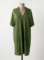 Robe courte vert YERSE pour femme seconde vue