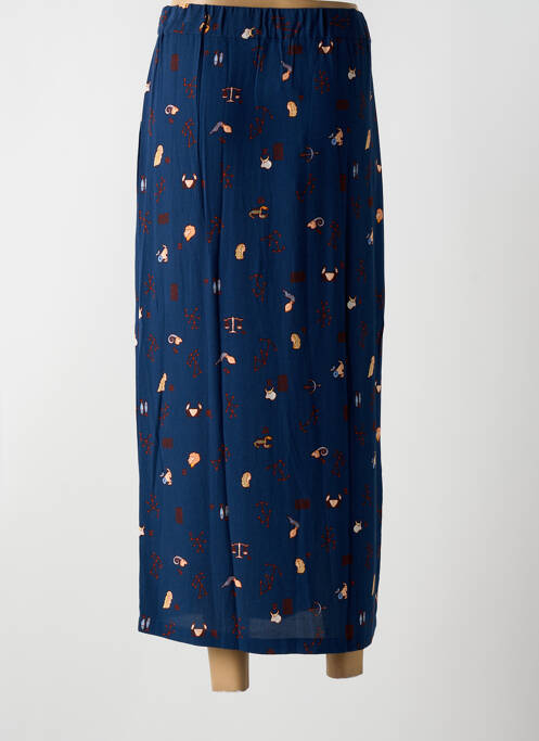 Jupe longue bleu NICE THINGS femme