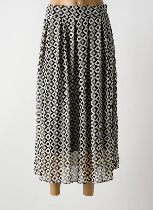 Jupe longue noir LEO & UGO pour femme