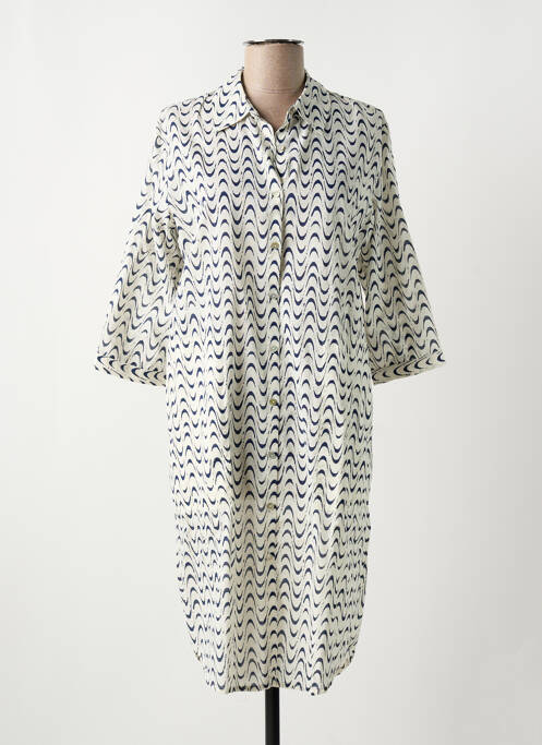 Robe mi-longue bleu YERSE pour femme