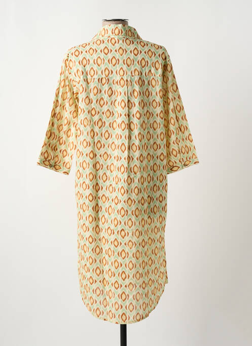 Robe mi-longue vert YERSE pour femme