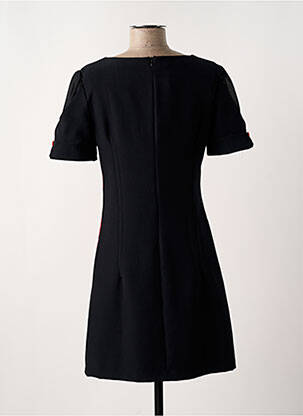 Robe mi-longue imprimé fantaisie manches courtes rouge RINASCIMENTO femme