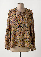 Blouse marron KANOPE pour femme seconde vue