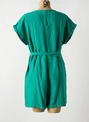 Combishort vert RIVIERES DE LUNE pour femme seconde vue