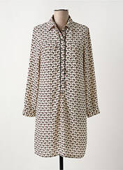 Robe mi-longue beige RIVIERES DE LUNE pour femme seconde vue