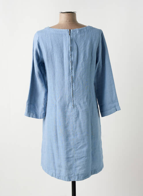 Robe courte bleu DENIM &DRESS pour femme