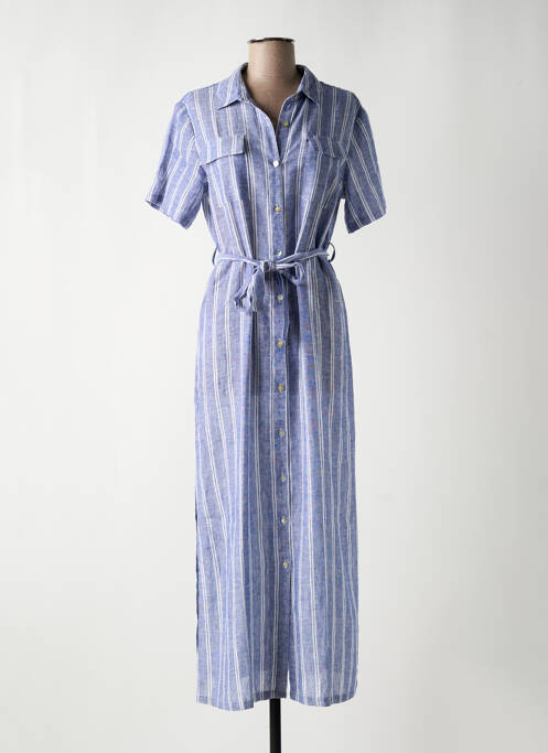 Robe courte bleu LOLA ESPELETA pour femme