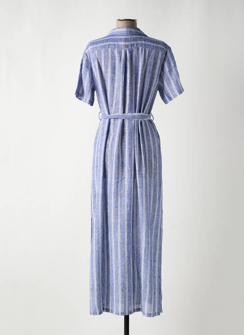 Robe courte bleu LOLA ESPELETA pour femme