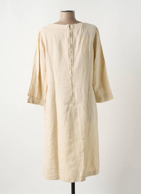 Robe mi-longue beige COUTURIST pour femme
