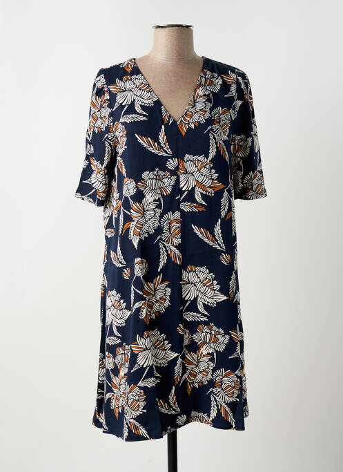 Robe mi-longue bleu LOLA ESPELETA pour femme