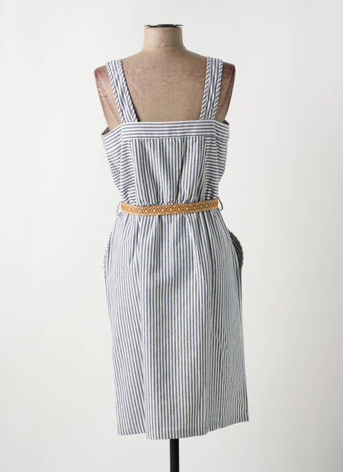 Robe mi-longue bleu LOLA ESPELETA pour femme