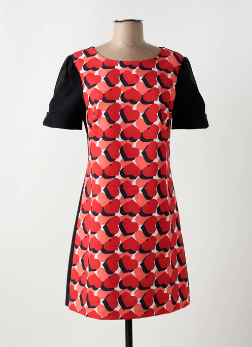 Robe mi-longue rouge RINASCIMENTO femme