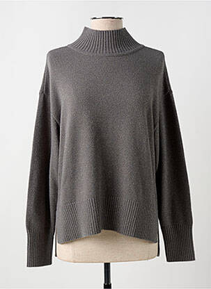 Pull coupe droite manches longues gris BETTY BARCLAY femme