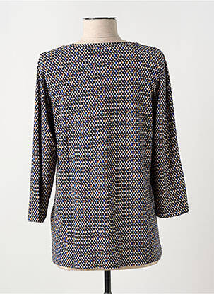 Top imprimé fantaisie manches 3/4 bleu BETTY BARCLAY femme