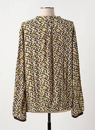 Blouse imprimé fantaisie manches longues beige BETTY BARCLAY femme
