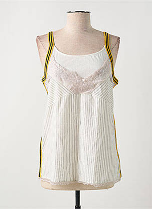 Top blanc TEOH & LEA pour femme
