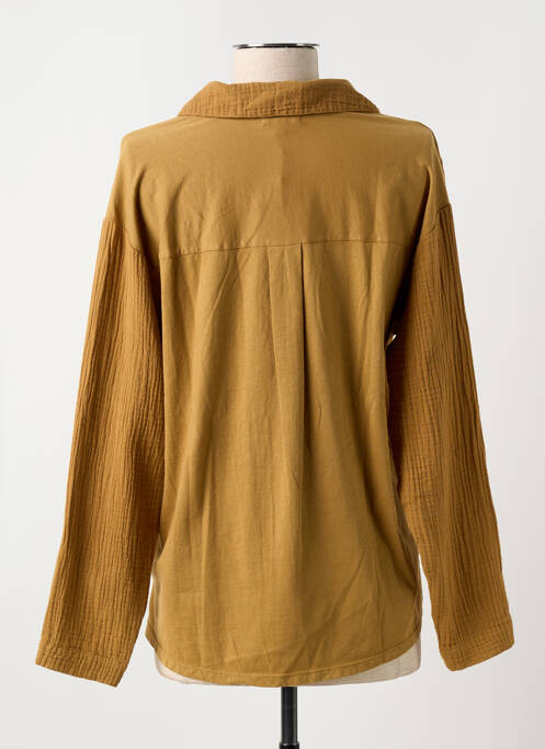 Blouse marron YERSE pour femme