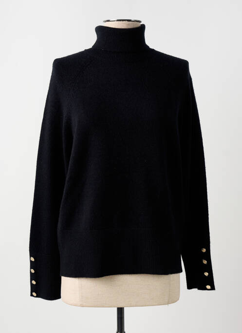 Pull col roulé noir BETTY BARCLAY pour femme