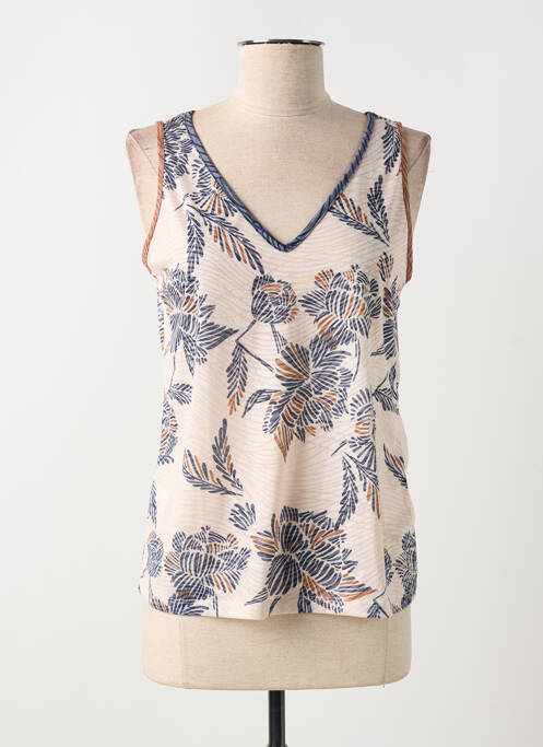 Top beige LOLA ESPELETA pour femme