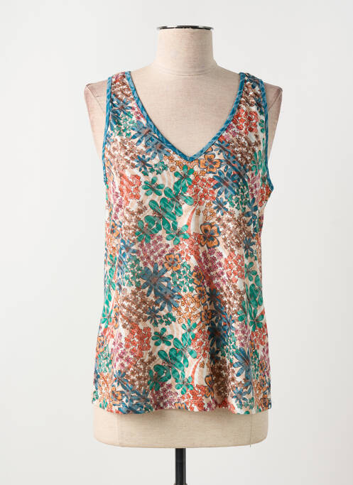 Top bleu LOLA ESPELETA pour femme