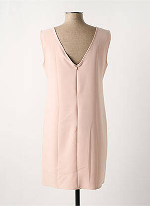 Robe mi-longue sans manche sans manche rose RINASCIMENTO femme