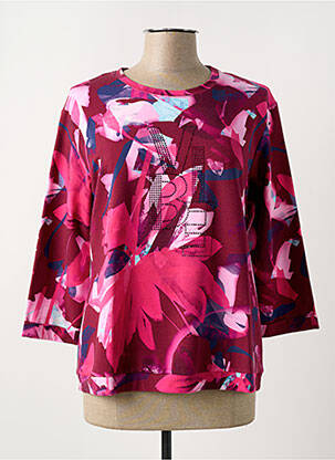 T-shirt manches 3/4 manches 3/4 rose RABE femme