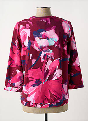 T-shirt manches 3/4 manches 3/4 rose RABE femme