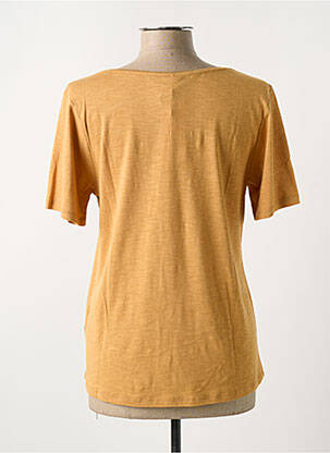 T-shirt col v manches courtes orange LOLA ESPELETA femme